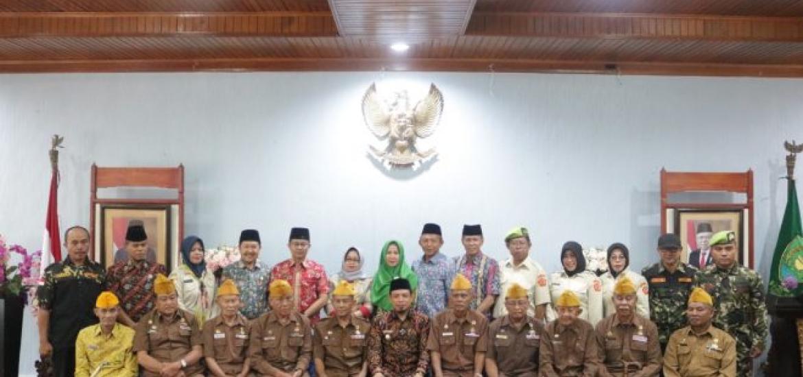 Silaturahmi Pemkot Bengkulu dengan Veteran
