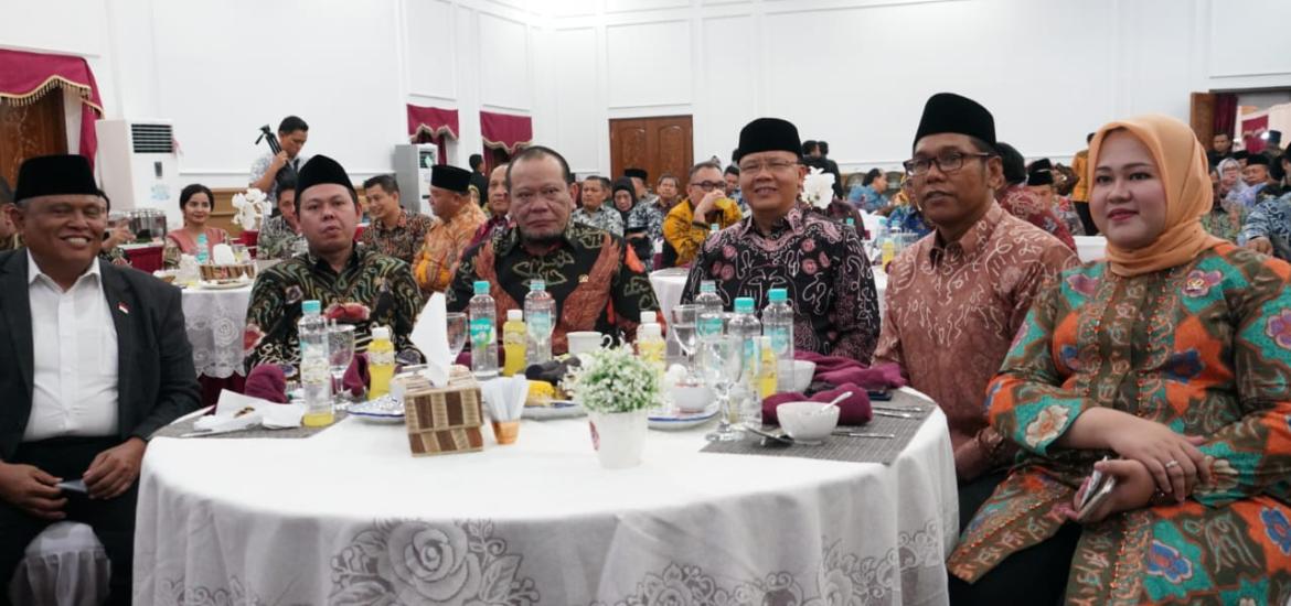 Didepan Ketua DPD RI, Gubernur Rohidin Paparkan Alasan Antusias Buka Konektivitas