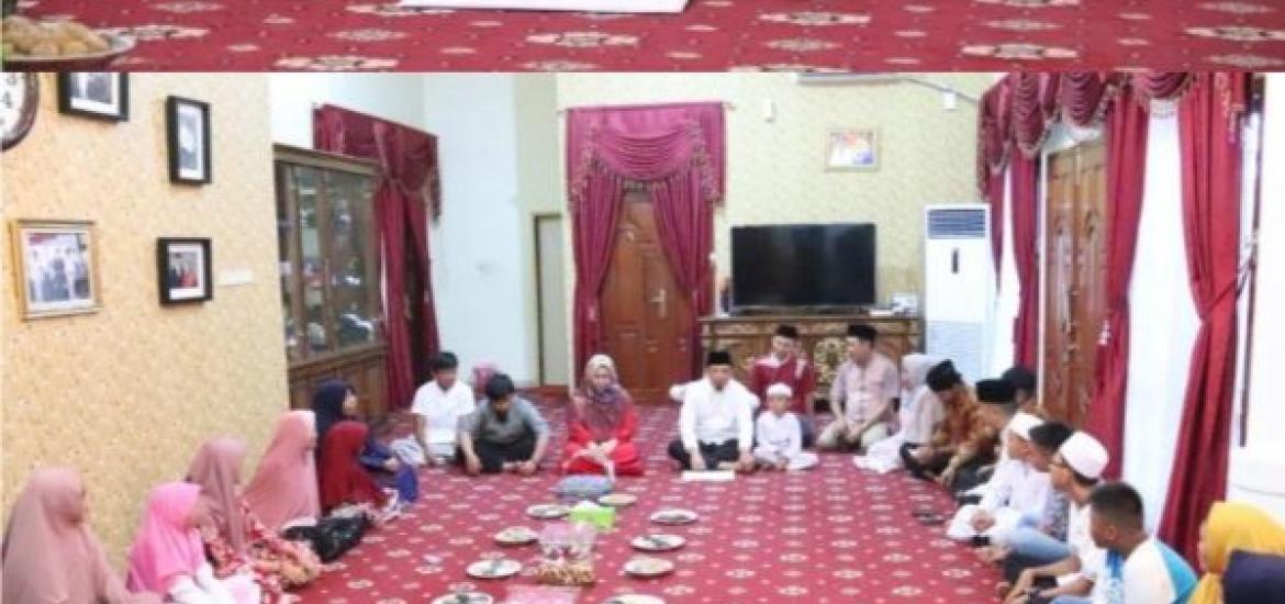 Wawali Kota Bengkulu Santuni Anak Yatim Asuhannya