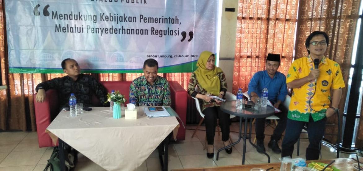 Dialog Terbuka Gerakan Pemuda Milenial Lampung