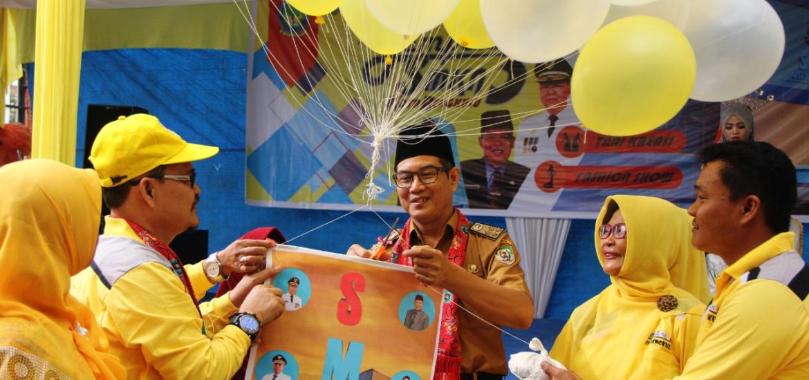 Pembukaan Gempita SMKN 3 Kots Bengkulu