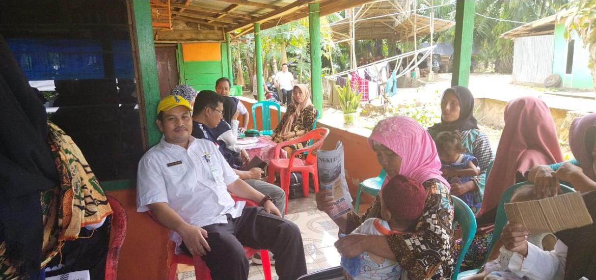 Pengobatan gratis di Desa Dusun Baru Seluma