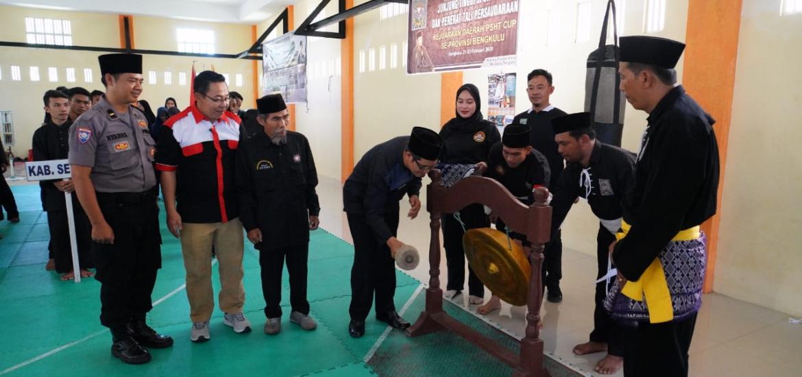 Pembukaan Kejuaraan Pencak Silat Persaudaraan Setia Hati Terate CUP Tahun 2020