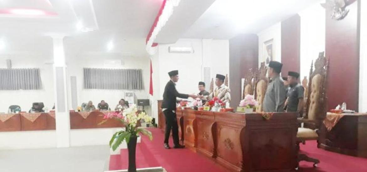 Rapat Paripurna DPRD Lebong