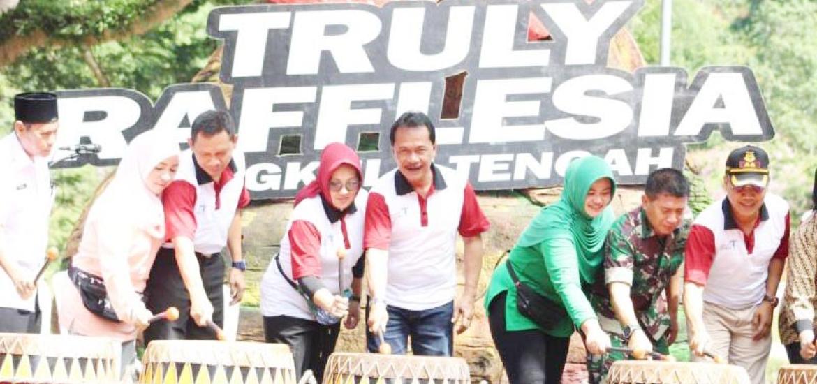 Pembukaan  Truly Rafflesia 2020 di Kabupaten Bengkulu Tengah