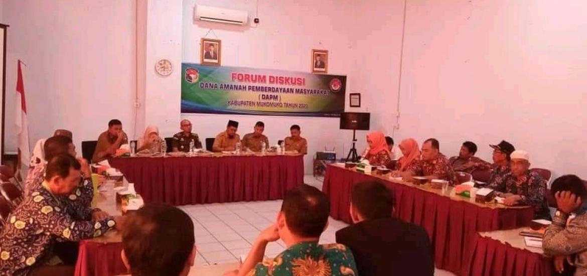 Pemkab Mukomuko Gelar Diskusi DAPM