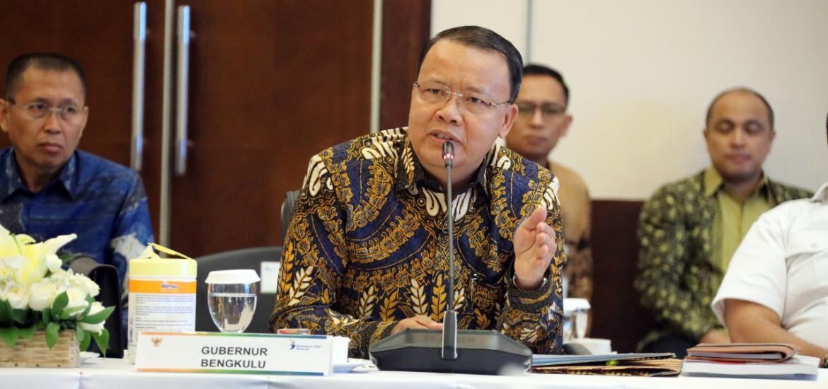 Gubernur Rohidin Harap Pembukaan Koneksivitas Bengkulu Jadi Prioritas Nasional
