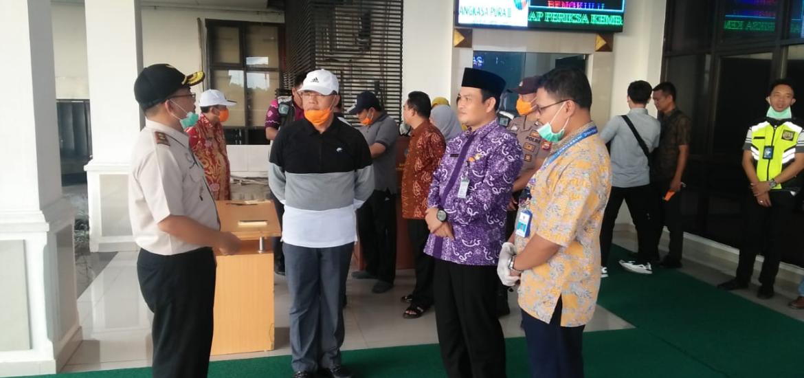 Gubernur Pastikan Pintu Masuk Bengkulu Diperketat terkait Virus Corona