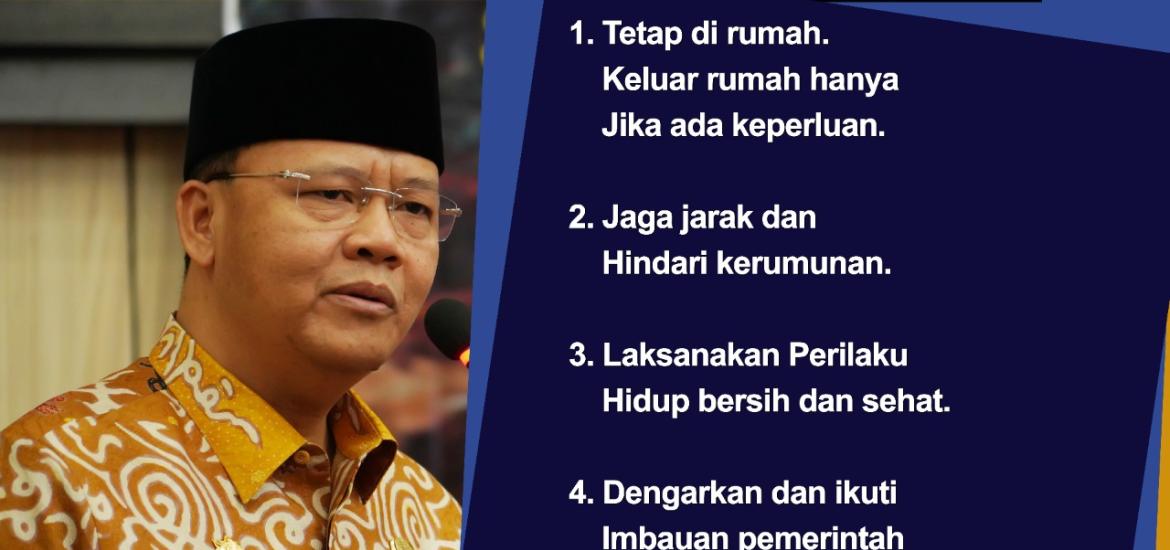 Gubernur Rohidin Imbau Masyarakat Jangan Panik