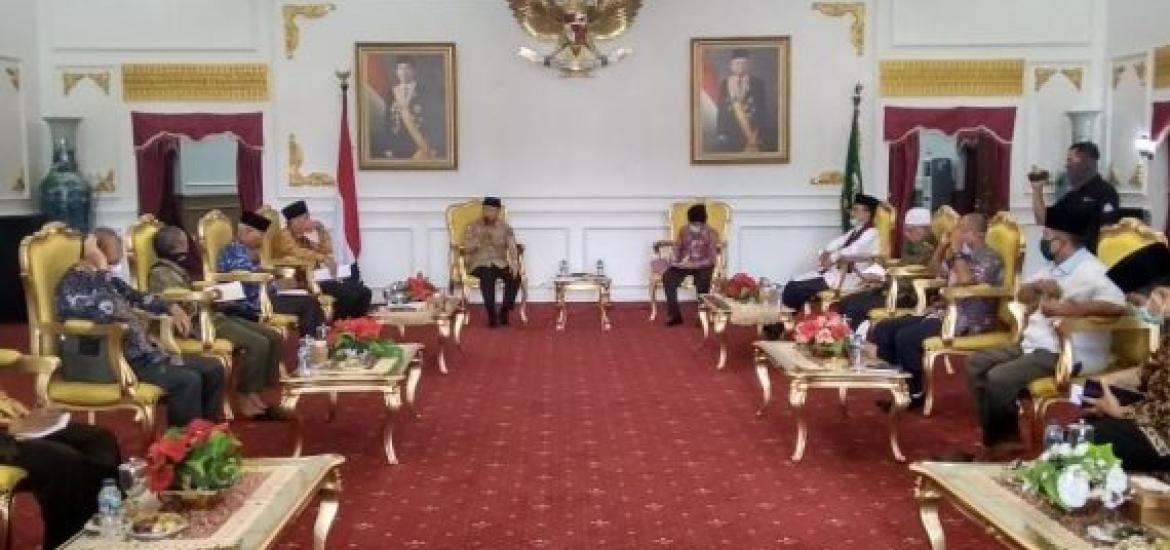 Gubernur Rohidin bertemu tohoh adat dan tokoh agama