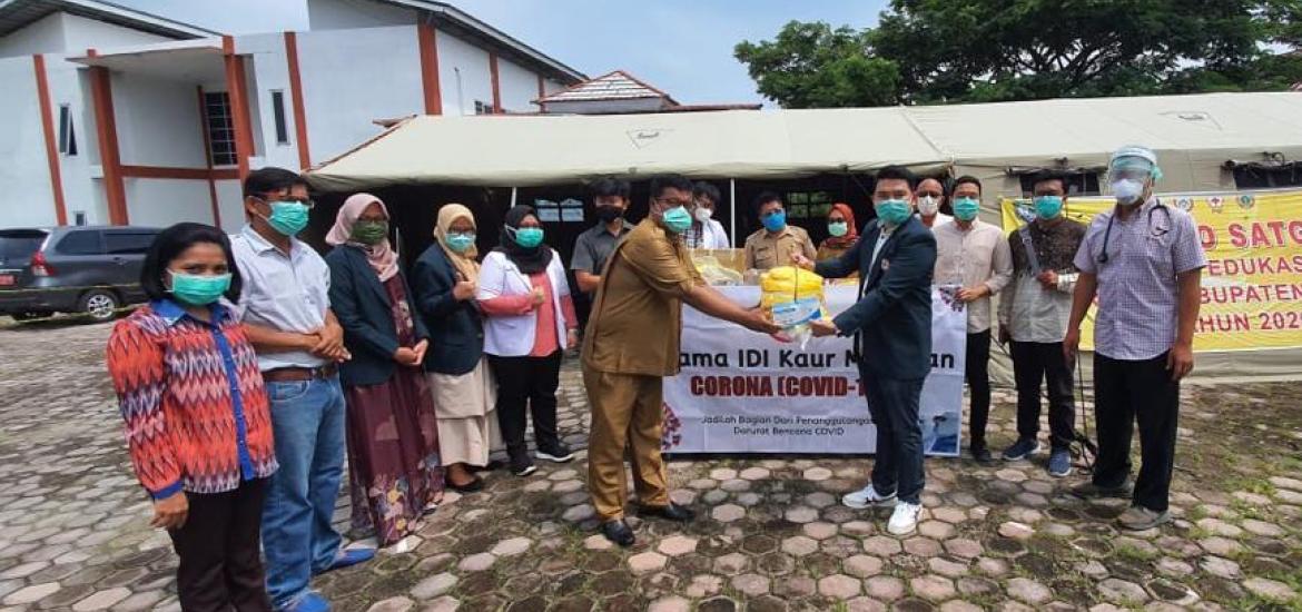 IDI Kaur Beri Bantuan ke Tenaga Kesehatan