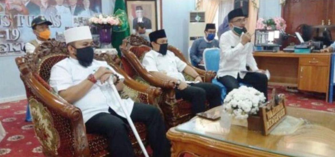 Pemkot Bengkulu dan Forkopimda Komitmen Lakukan Percepatan Penanganan Covid-19