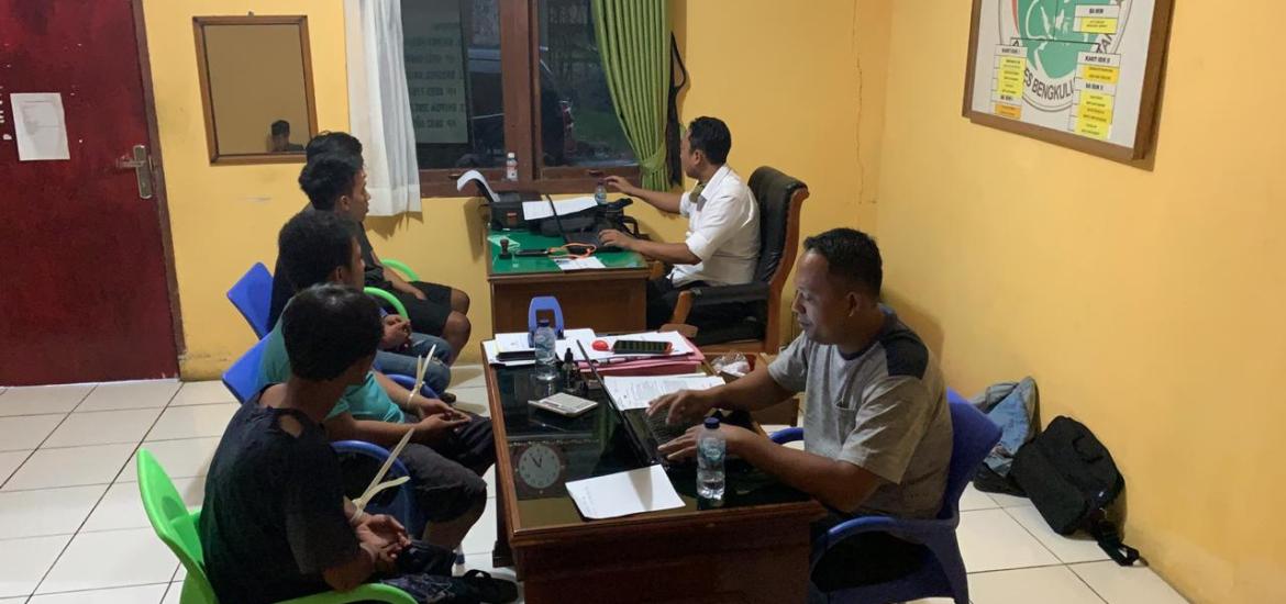 Tempo Satu Hari, Polres Bengkulu Selatan Amankan 7 Orang Terduga Pengedar Narkoba
