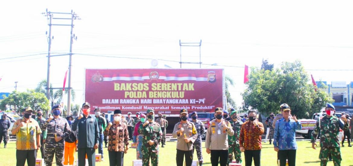 Sinergi TNI dan Pemerintah Semakin Perkuat Penanganan Covid-19 Bengkulu