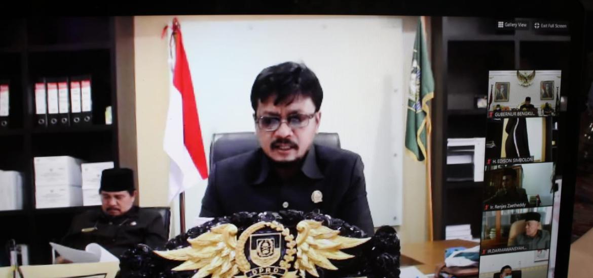 Rapat Paripurna DPRD Provinsi Bengkulu