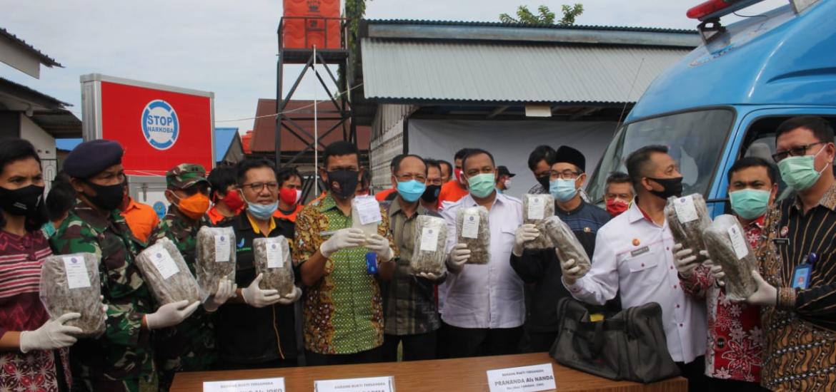 Pemprov Bengkulu Komitmen Dukung Pemberantasan Peredaran Narkoba