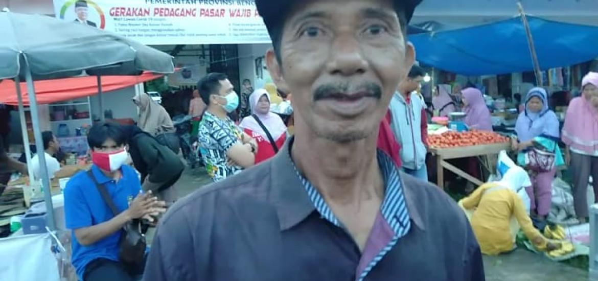 Salah satu tokoh masyarakat Warga Kedurang
