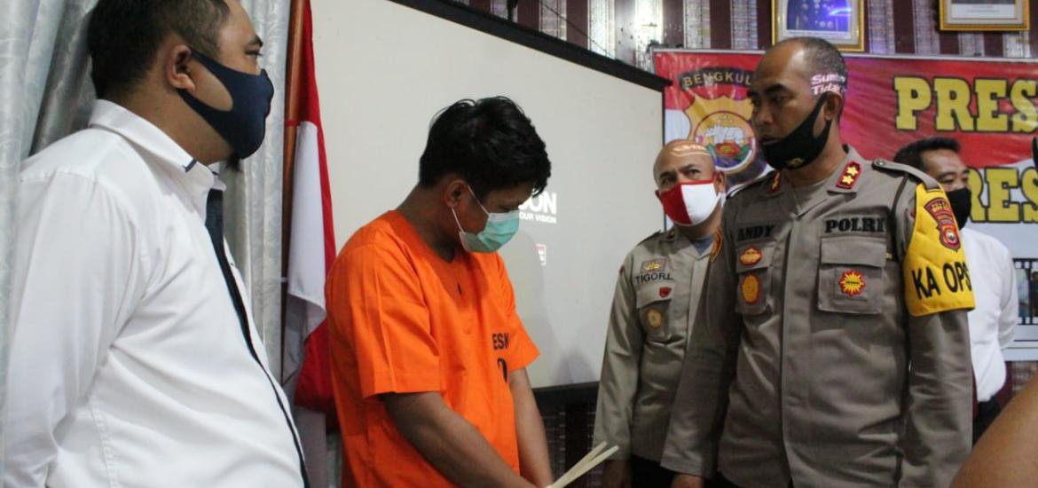 Polres Mukomuko berhasil tangkap pengedar sabu