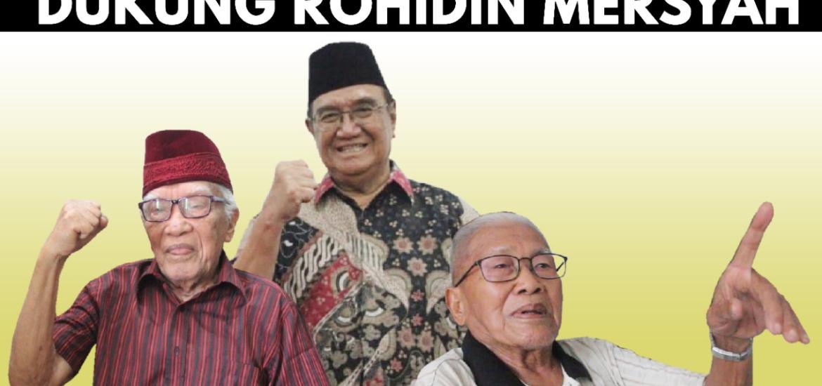 Tiga Tokoh Karesidenan Bengkulu Dukung Rohidin