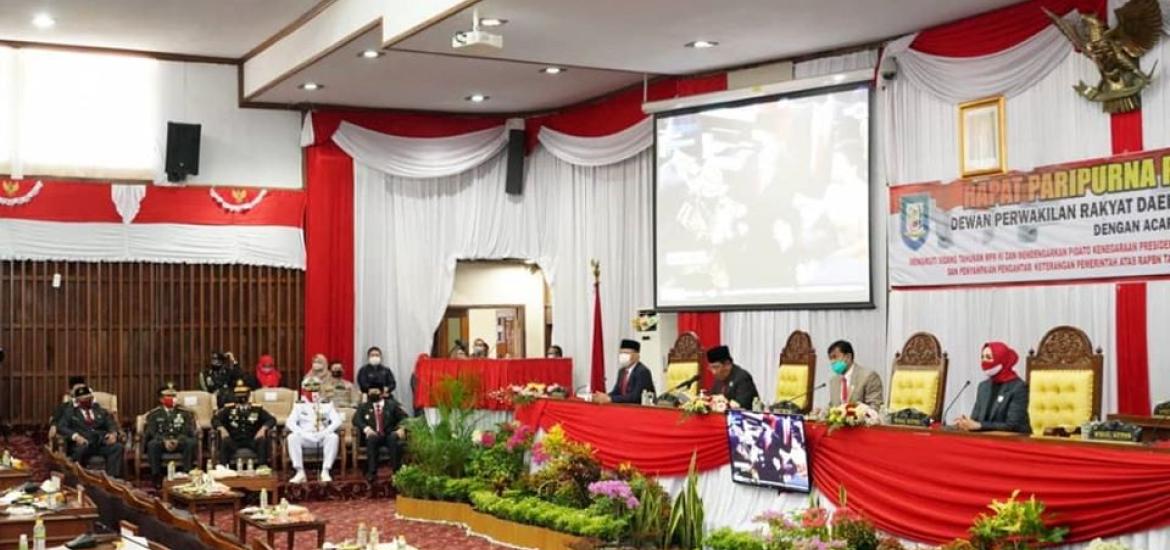 Rapat Paripurna DPRD Provinsi Bengkulu