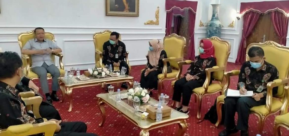 Gubernur Rohidin audensi bersama Dirut Poltekkes Bengkulu