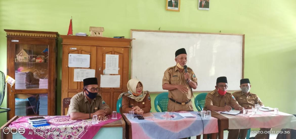 Rapat Koordinasi Persiapan KBM tatap muka