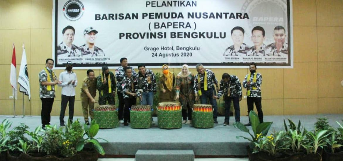 Pelantikan Bapera Bengkulu