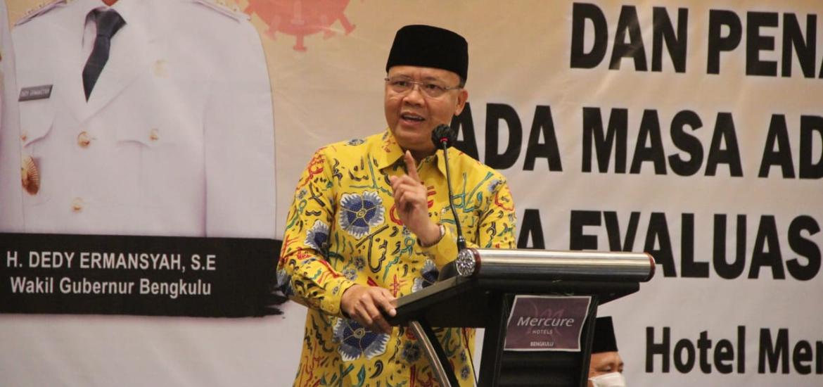 Gubernur Bengkulu Rohidin Mersyah