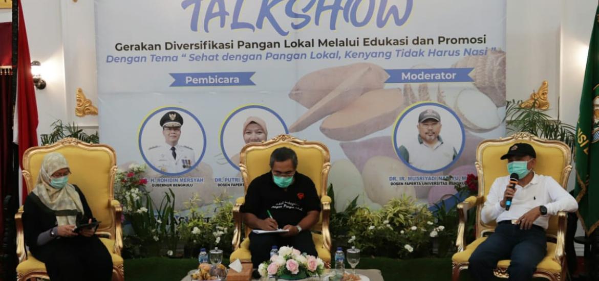 Pemprov Bengkulu Optimalkan Diversifikasi Pangan Lokal