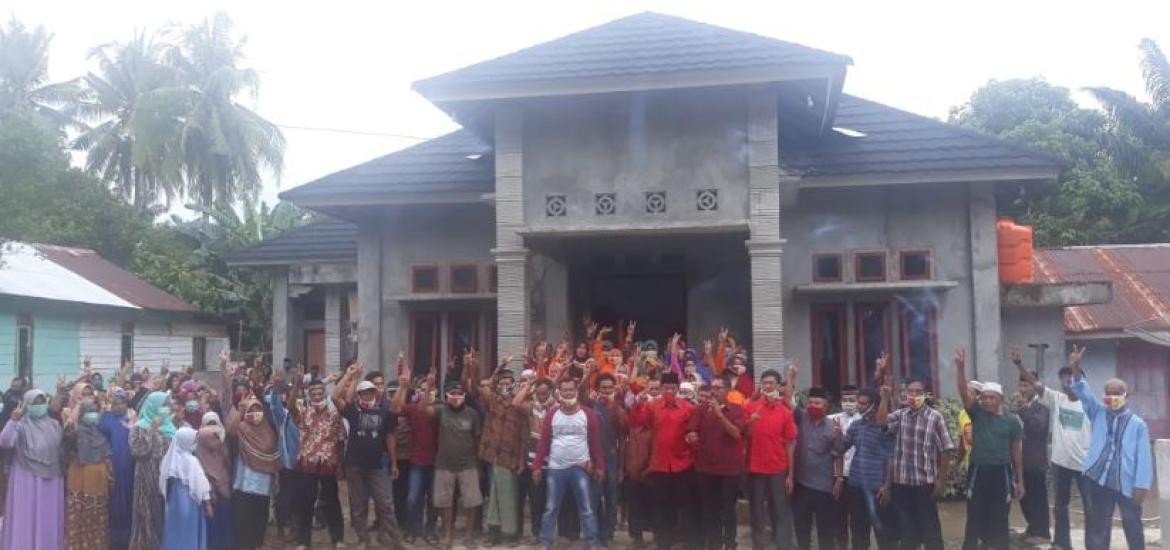 Silaturahmi di Desa Rawa Mulya Mukomuko