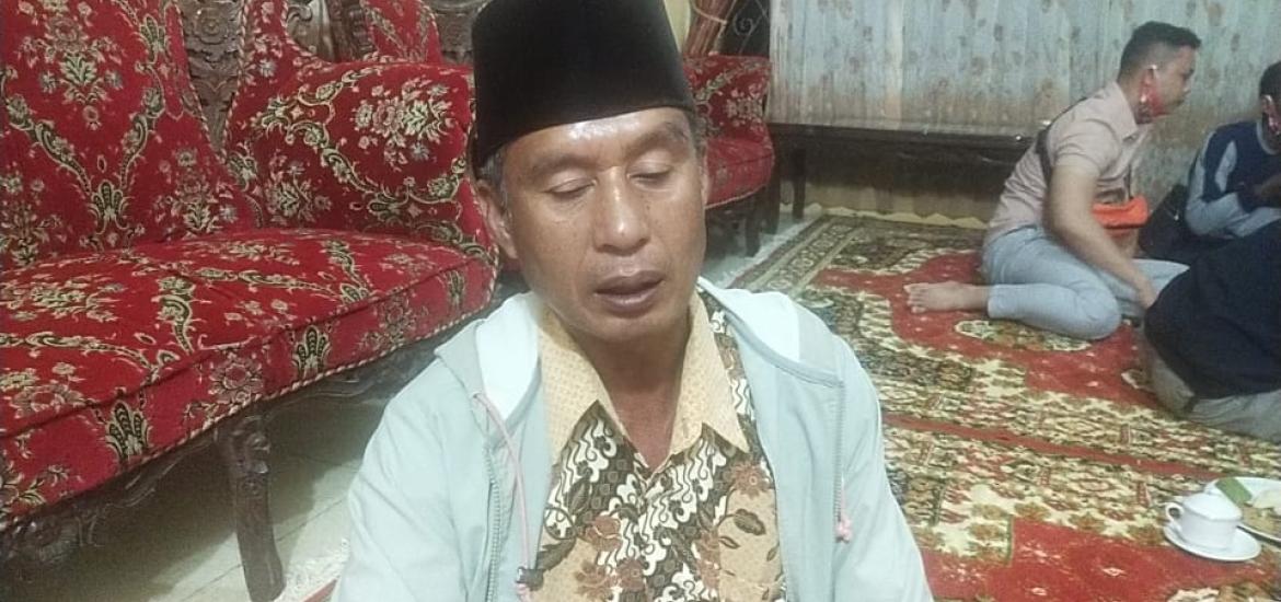 Salah satu tokoh masyarakat Desa Batu Belarik Kepahiang
