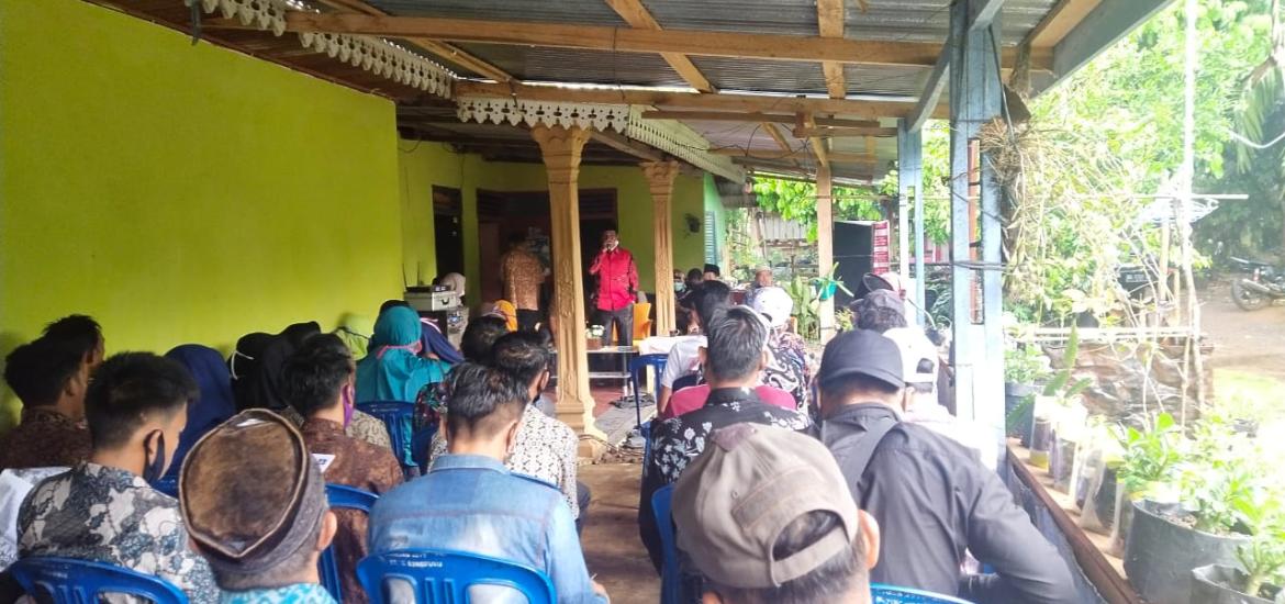 Calon Wagub Rosjonsyah silaturahmi di Desa Tumbuan Seluma