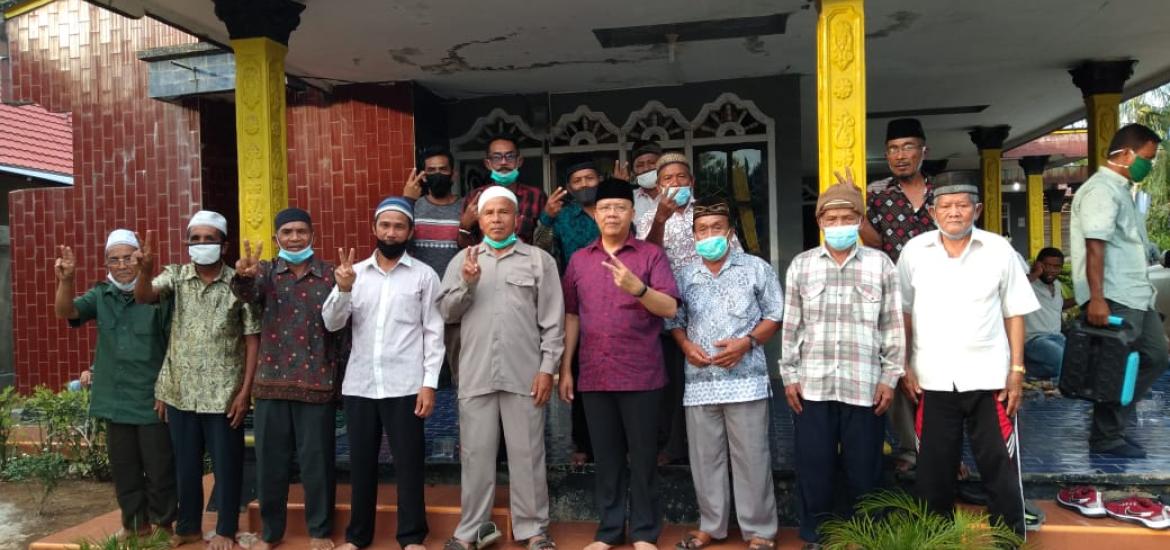 Rohidin silaturahmi ke Desa Talang Kuning