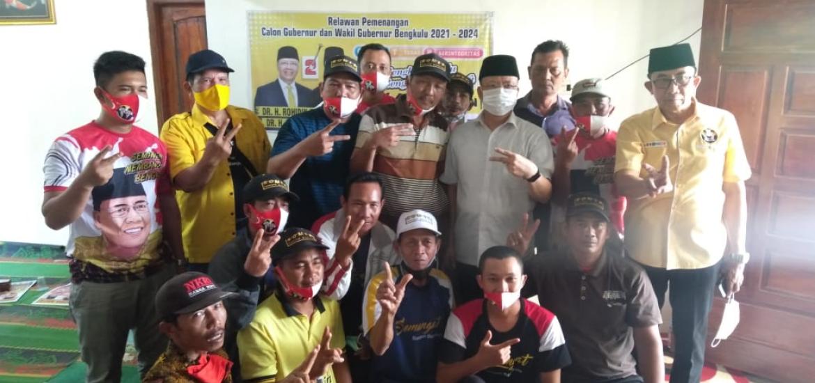 Silaturahmi Rohidin di Tanjung Kemuning Kabupaten Kaur