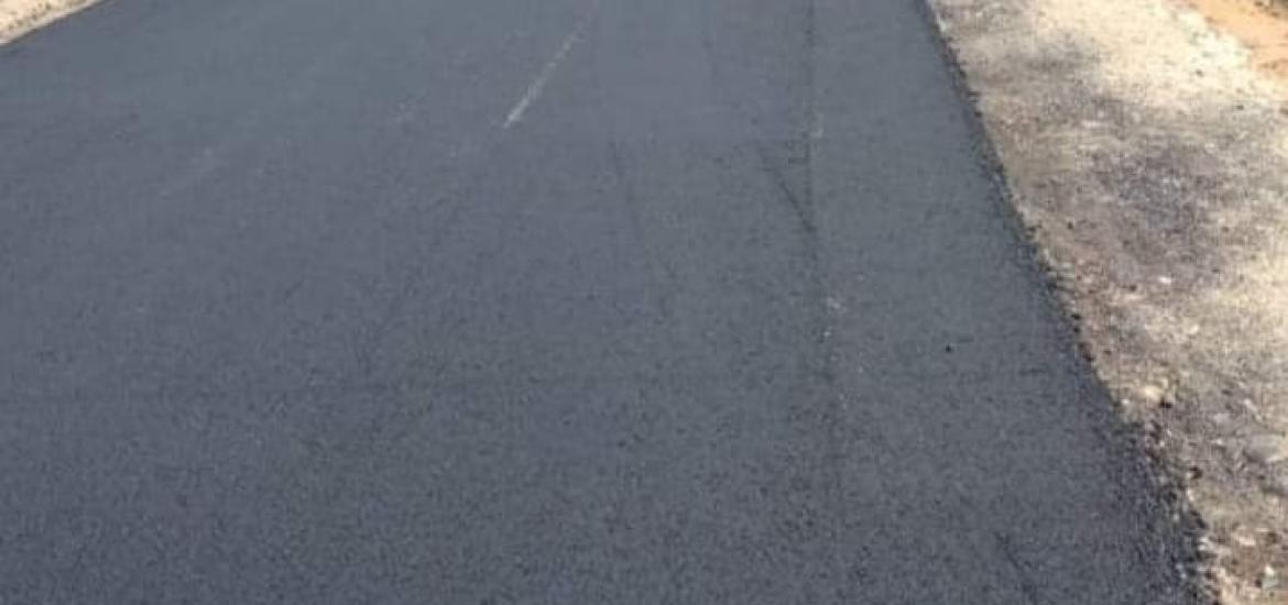 Pembangunan jalan Hotmix di Mukomuko