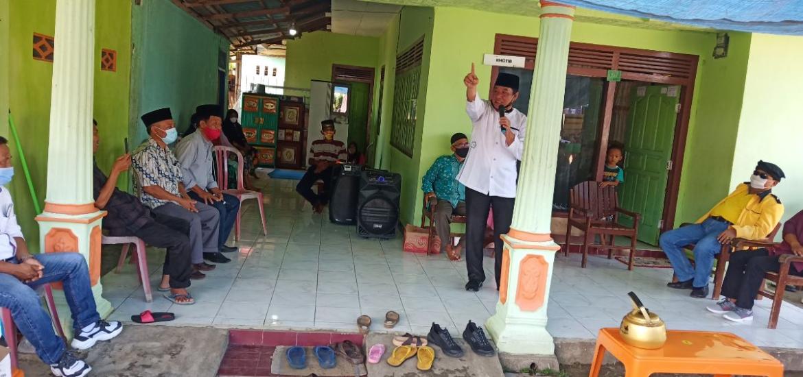 Rosjonsyah silaturhmi ke Desa Nanjungan Kecamatan Pino Raya Bengkulu Selatan