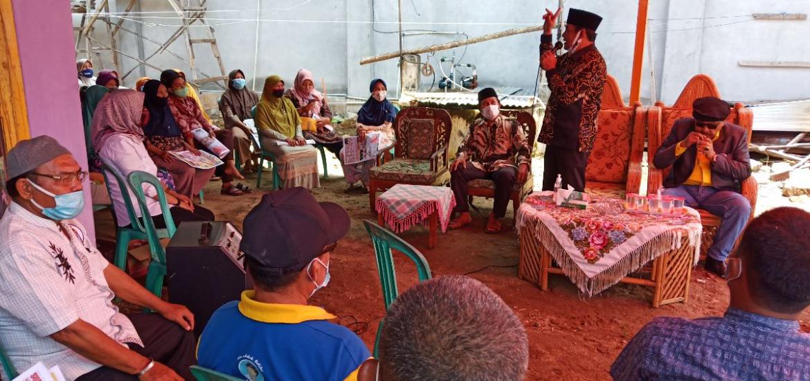 Silaturahmi ke Desa Tebat Kubu Kecamatan Kota Manna
