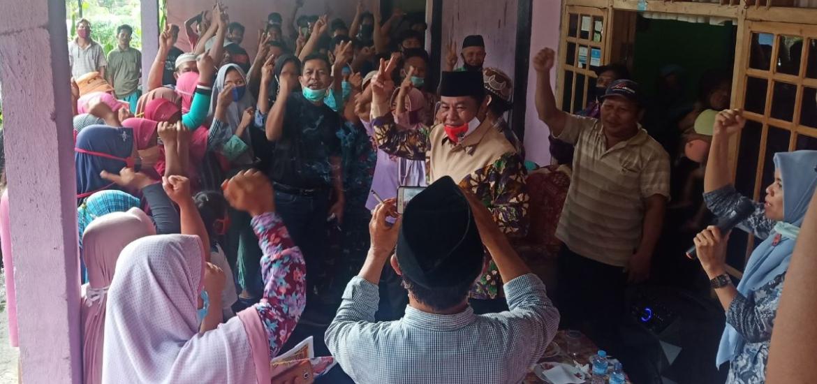 Silaturahmi di Desa Tenangan Seluma Timur