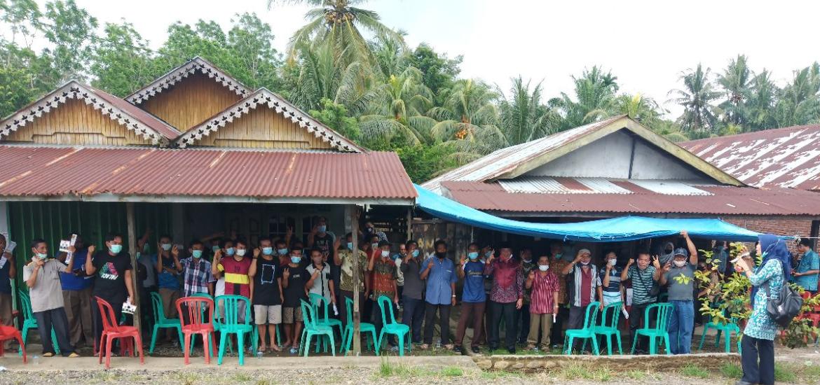 Rosjonsyah silaturahmi ke Talo Kecil