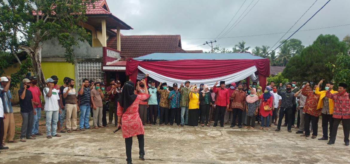 Rosjonsyah silaturahmi di Pekik Nyaring Bengkulu Tengah