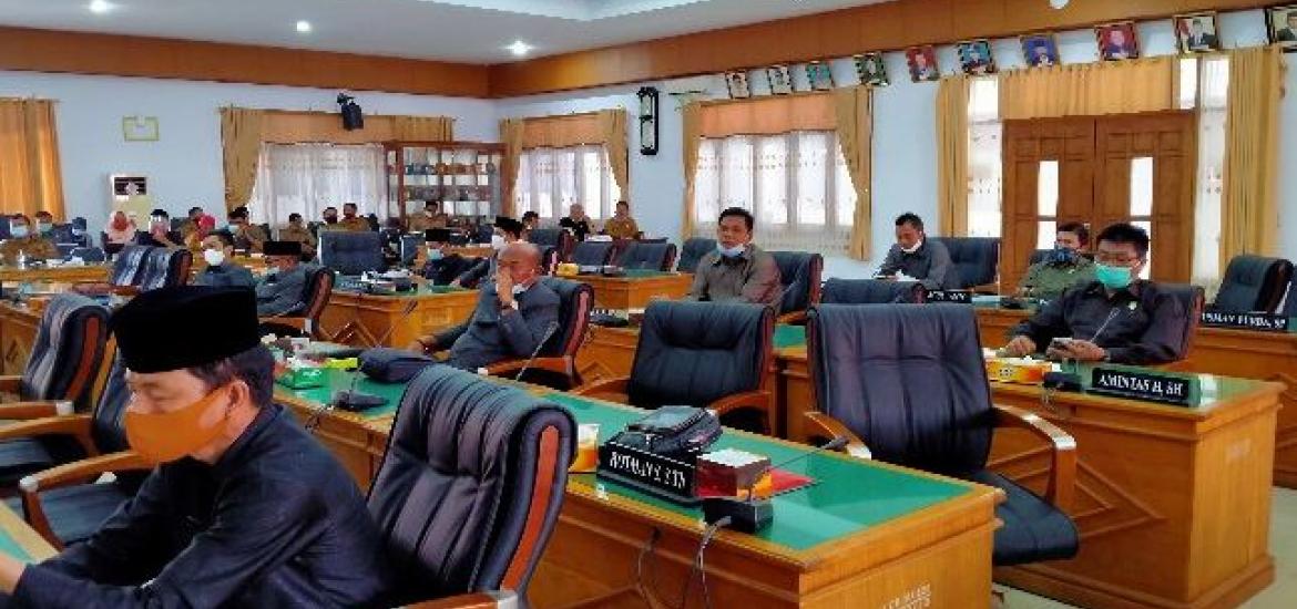 Rapat Paripurna DPRD Bengkulu Utara