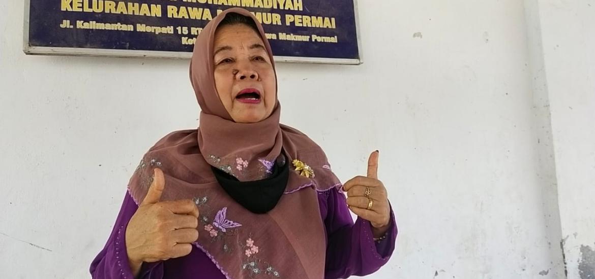 Aisiyah, Tokoh masyarakat Muara Bangkahulu Kota Bengkulu