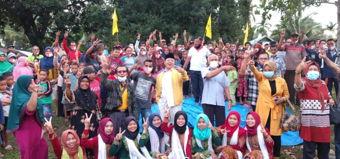 Rohidin silaturahmi bersama masyarakat Selagan Raya Kabupaten Mukomuko