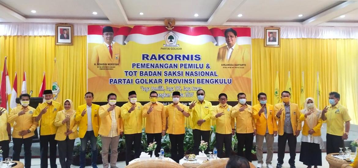 Rakornas Golkar Bengkulu