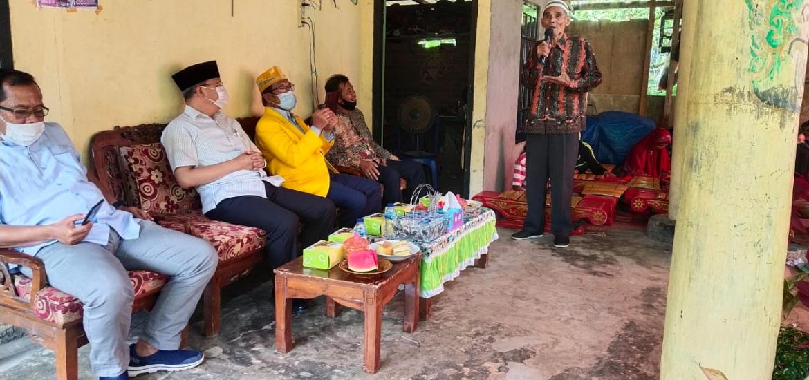 Rohidin silaturahmi ke Desa Srikaton Bengkulu Tengah