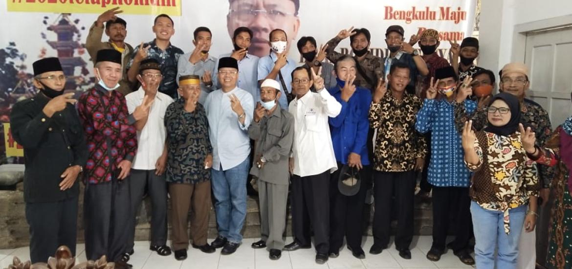 Tokoh Adat deklarasikan dukungan ke Rohidin-Rosjonsyah