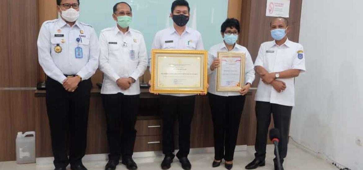 DPRD Bengkulu Utara Terima Penghargaan dari Kemenkumham