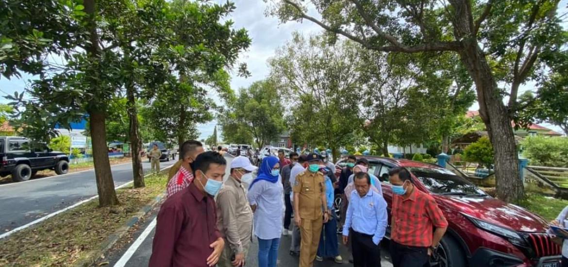 Komisi II DPRD Kota Bengkulu Sidak Pembangunan Jalan