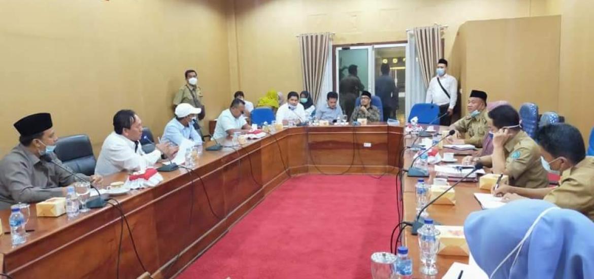 Komisi I DPRD Kota Gelar Rapat Dengar Pendapat dengan BKPP