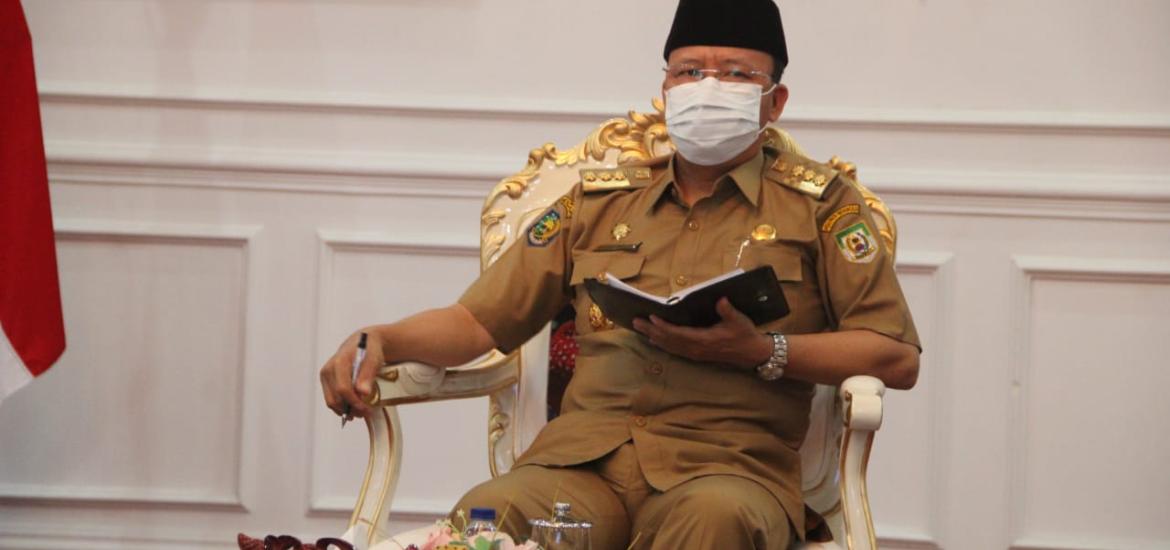 Gubernur Bengkulu Rohidin Mersyah